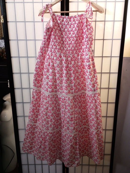 Roller Rabbit Dresses & Skirts - ROLLER RABBIT x Target Women’s White and Red Floral Tiered Maxi Dress